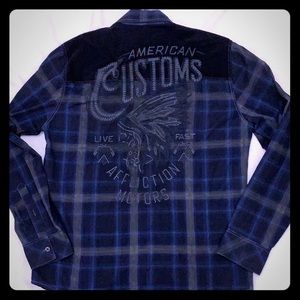 NWOT MENS AFFLICTION Button Up